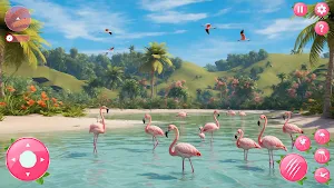 Wild Flamingo Life Simulator Screenshot 1