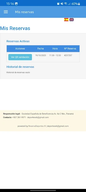 S.Española Beneficencia Screenshot 2
