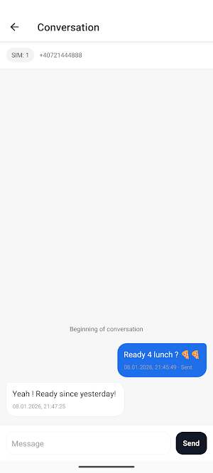 SMSAlert Sync Screenshot 1