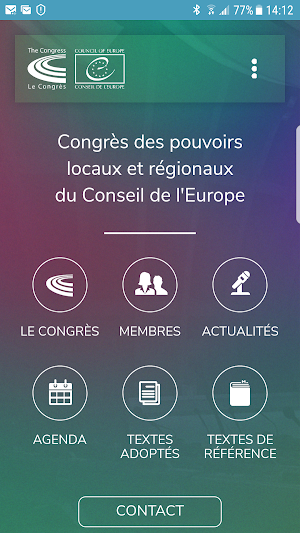 COE CongressApp Screenshot 0