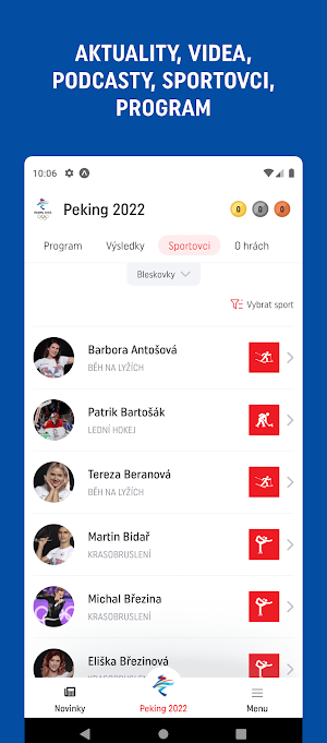 Olympijský tým Screenshot 1