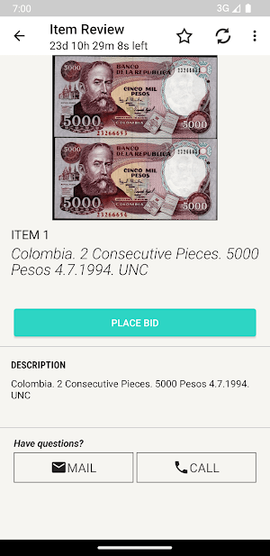 17Auctions Screenshot 2