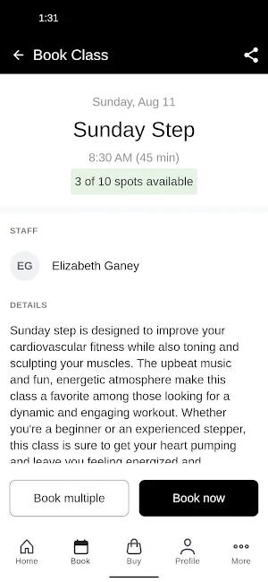 MVMT Fitness Studio Screenshot 2