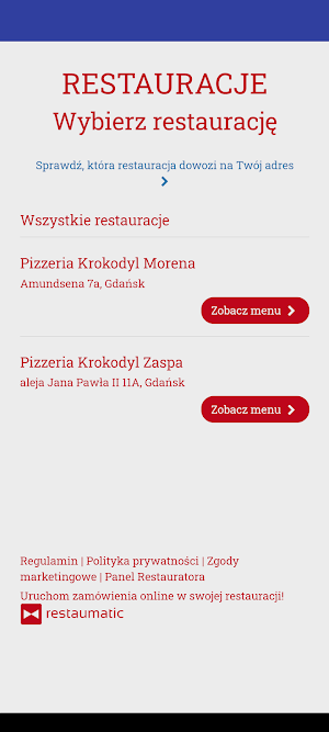 Pizzeria Krokodyl Screenshot 0