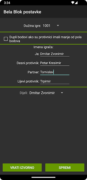 Bela blok Screenshot 3
