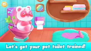 Virtual Pet Care: My Piggy Panda Game Screenshot 1