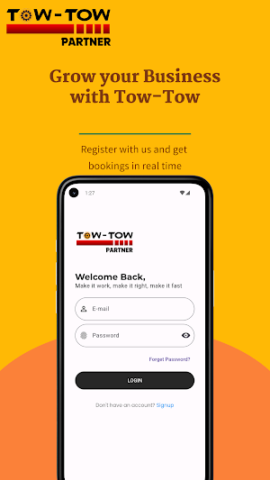 Tow Tow Partner Screenshot 1