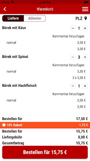 Beklens Grill Screenshot 1