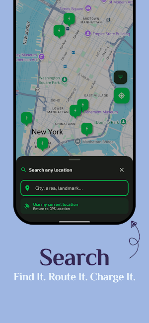 Near Charge: Find EV Chargers Screenshot 3