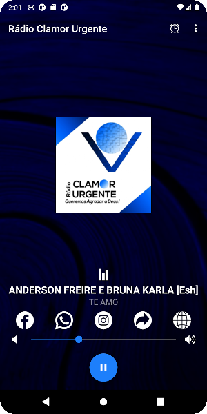 Rádio Clamor Urgente Screenshot 0