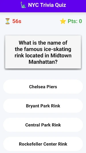 NYC Trivia & Math Quiz: 1 Min Screenshot 2