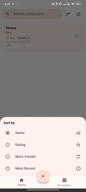 JourniBites Screenshot 1