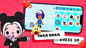 Toca Boca Barby Dress up image Screenshot 0