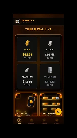 True Metals Live Screenshot 0