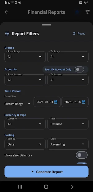 MyAccounts Screenshot 1