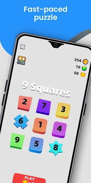 9 Squares: Number Block Puzzle Screenshot 0