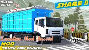 Mod Bussid Truck Faw Screenshot 0