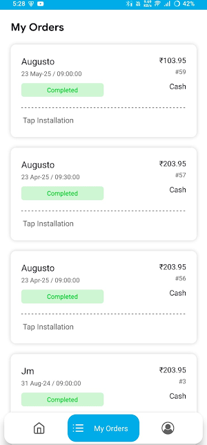 Handy2home Partner Screenshot 1