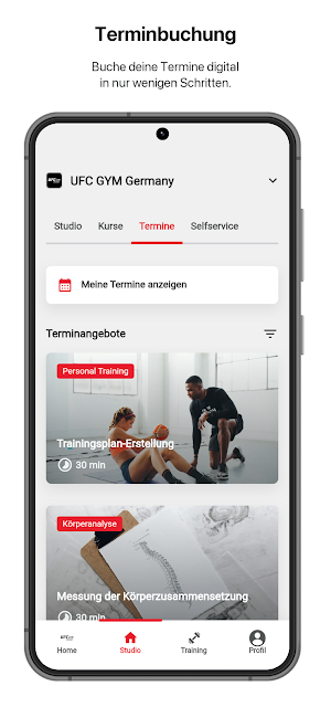 UFC GYM Germany Screenshot 1