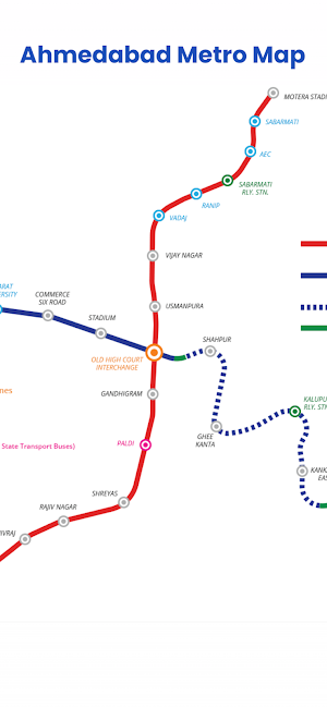 AhmedabadMetroMap Screenshot 0