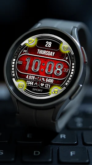 DIGITAL SPORT Watch face Screenshot 1