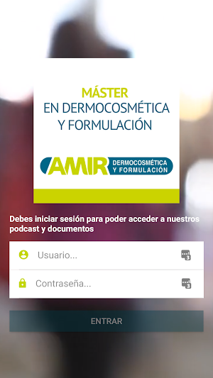 AMIR Máster en Dermocosmética Screenshot 0