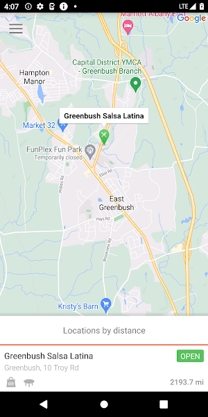 Greenbush Salsa Latina Screenshot 0