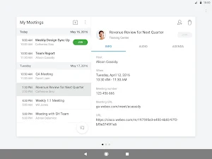 Cisco Webex Meetings screenshot 7