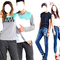 Couple Fashion Photo Montage