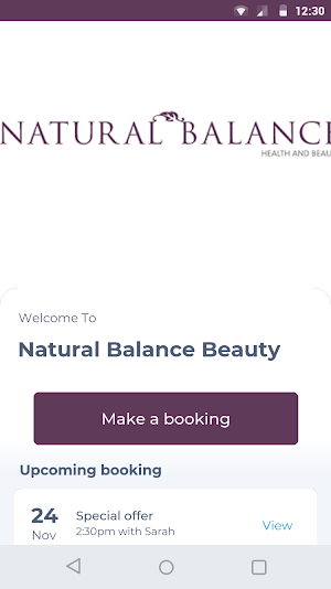 Natural Balance Beauty Screenshot 0