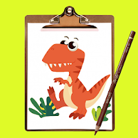 How to Draw Cute Dinosaurs