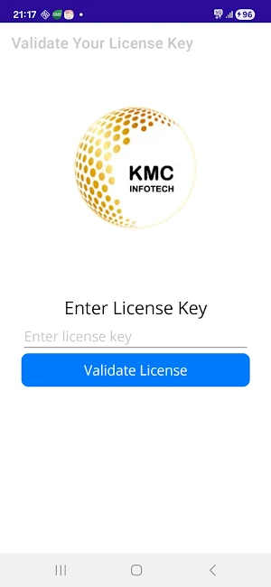 KMC DISTRIBUTOR APP Screenshot 0