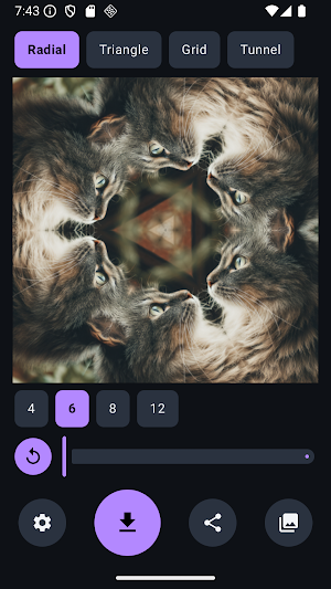 Kaleidoscope Photo: Mirror Screenshot 0