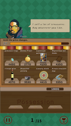Treasures Trade Game Screenshot 1