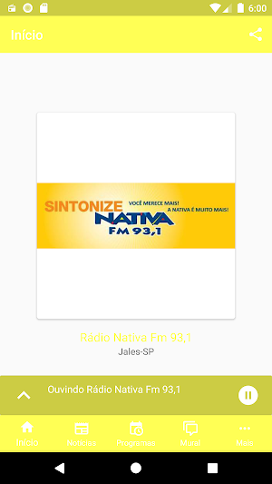 Nativa FM Jales/SP Screenshot 0
