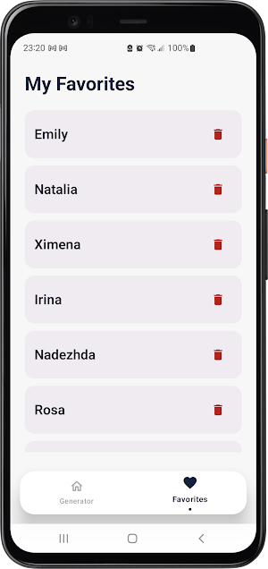 Random Name Generator Screenshot 1