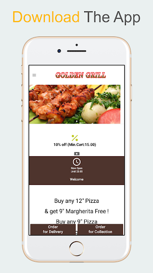 Golden Grill Newport Screenshot 1