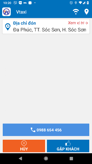 Lái xe Vtaxi Screenshot 2