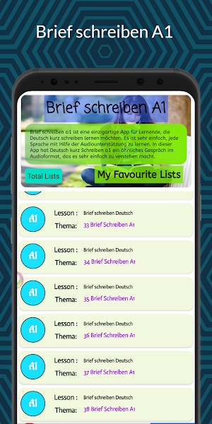 Brief schreiben A1 Screenshot 2