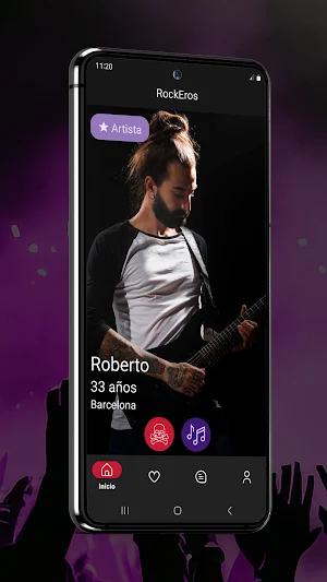 RockEros - App de citas Screenshot 2