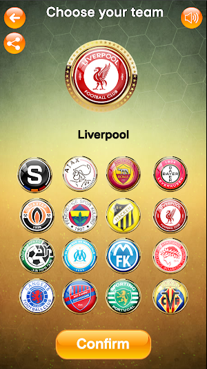 Europa League Game Screenshot 1