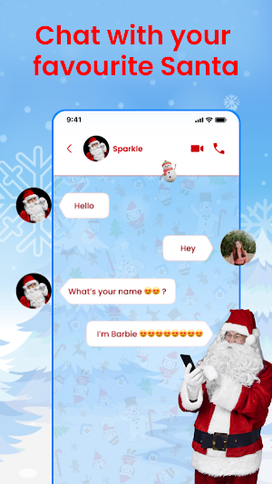 Santa Claus Video Call & Chat Screenshot 2