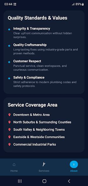 All Around Plumbing Screenshot 1
