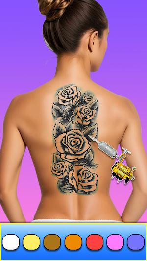 Tattoo Art Coloring Studio Screenshot 0