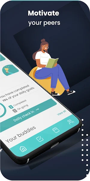 AccountaBuddy: Goal Tracker Screenshot 1
