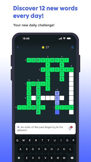 12Words : daily crossword Screenshot 0