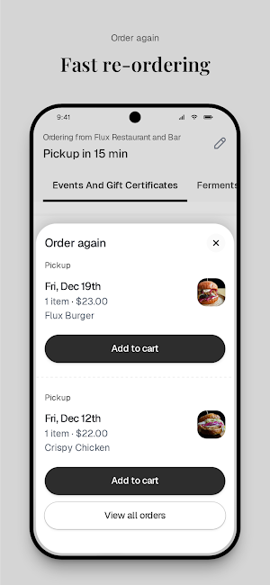 Flux Restaurant and Bar Screenshot 3