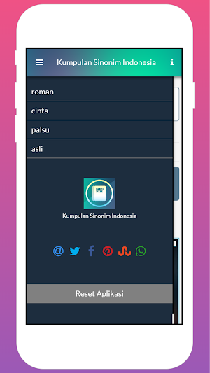 Kumpulan Sinonim Indonesia Screenshot 1