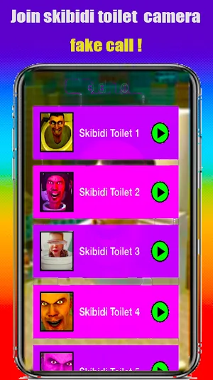 Skibidi Toilet Video Call chat Screenshot 2