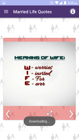 Husband Wife & Marriage Quotes Screenshot 1